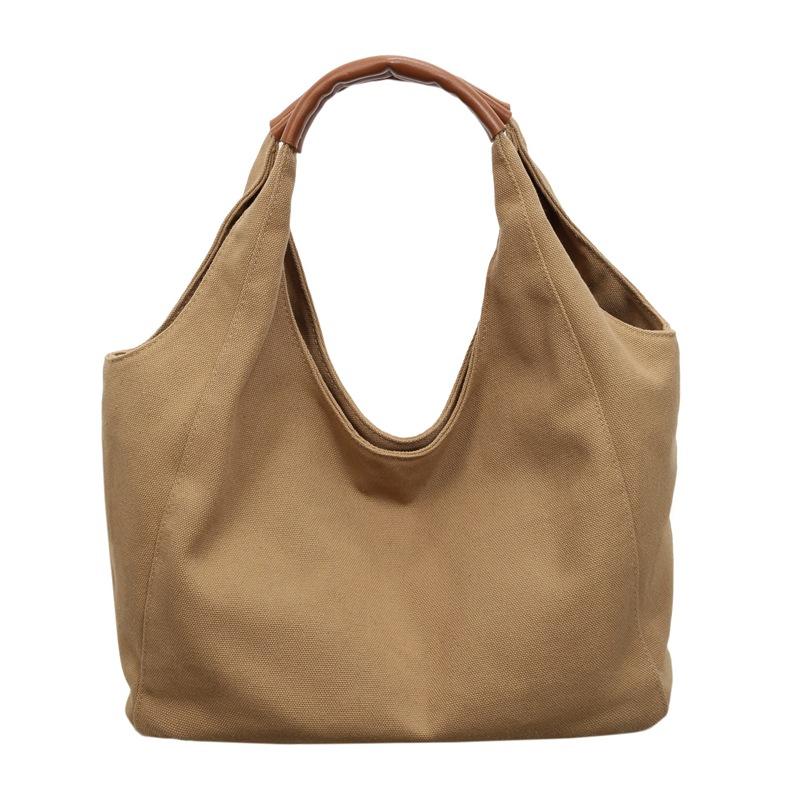 Hobo Bag Slouchy - Women Large Canvas Tote Bag Hobo
