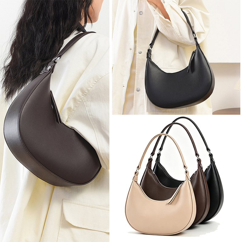 Trendy Crescent Bag For Women, - Half Moon Crescent recension och pris