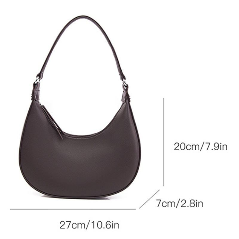 Trendy Crescent Bag For Women, - Half Moon Crescent recension och pris