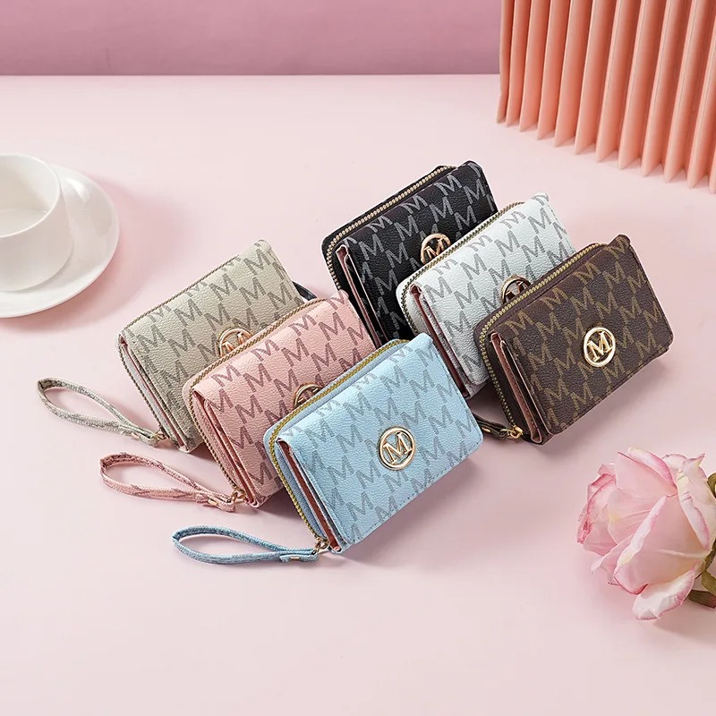 Threefold Zipper Wallet with L - Women Bags Daily Use recension och pris