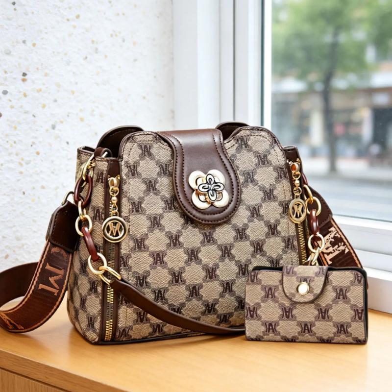 vintage letter printed shoulde - Women Bags Daily Use recension och pris