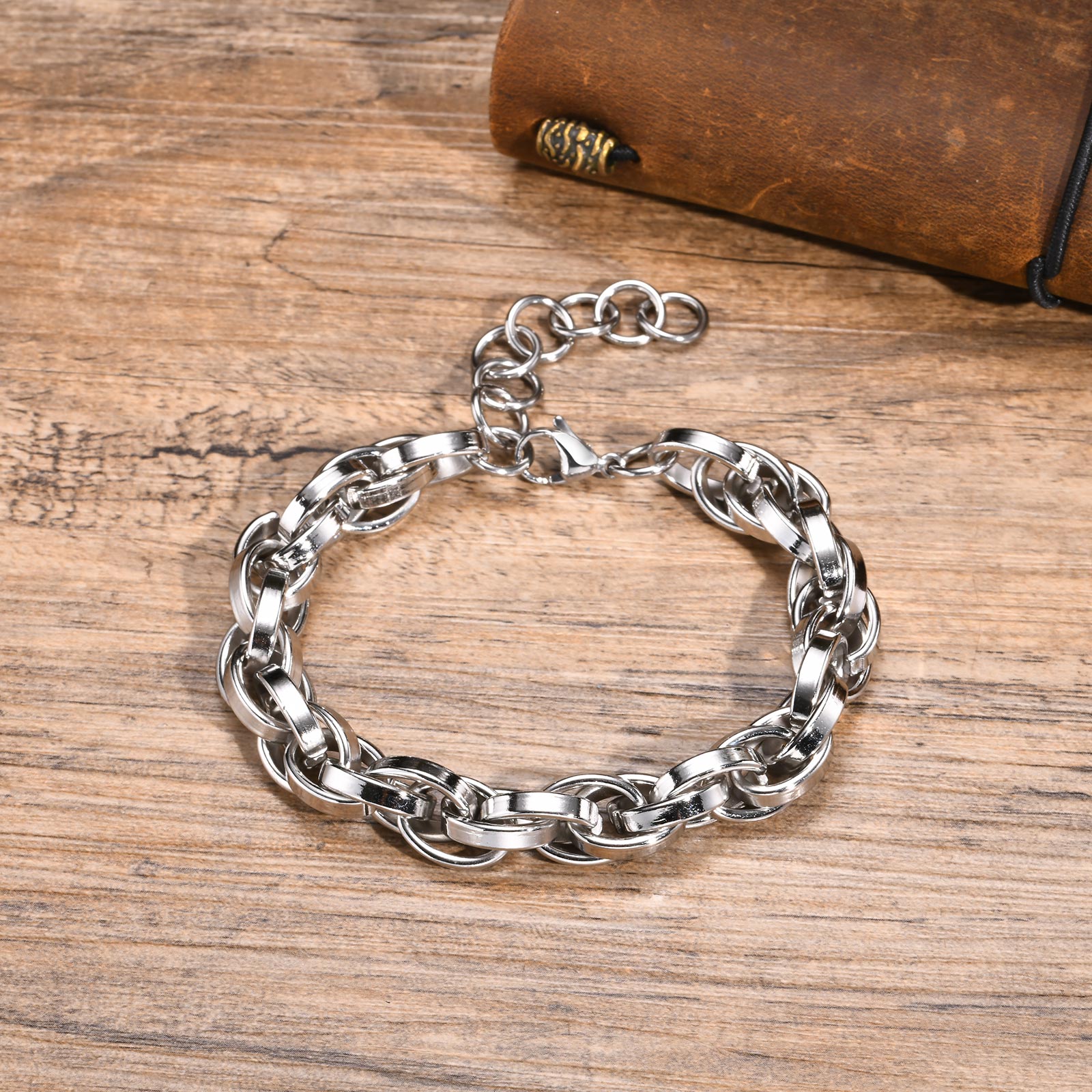 Minimalist Silver-tone Chain L - Women Bags Price recension och pris