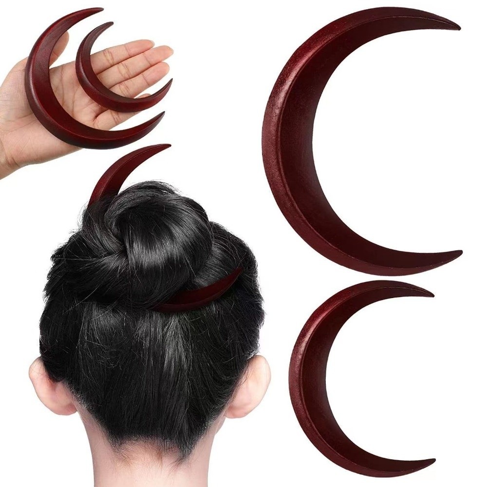 Fashion Elegant Crescent Hair  - Half Moon Crescent recension och pris