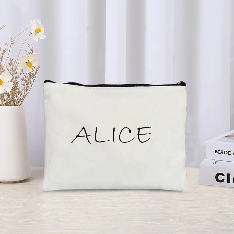 Custom Your Name Cosmetic Bag  - Women Bags Price recension och pris