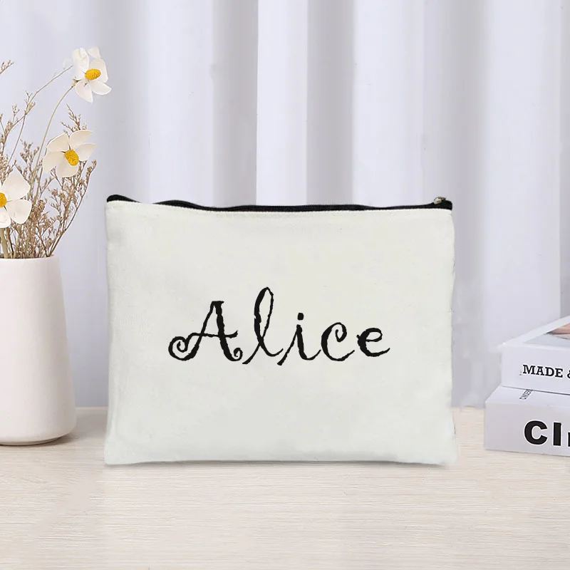 Custom Your Name Cosmetic Bag  - Women Bags Price recension och pris