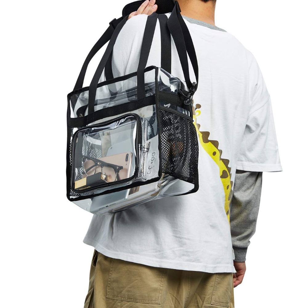 Clear Tote Bag Heavy Duty Plas - Women Bags Daily Use recension och pris