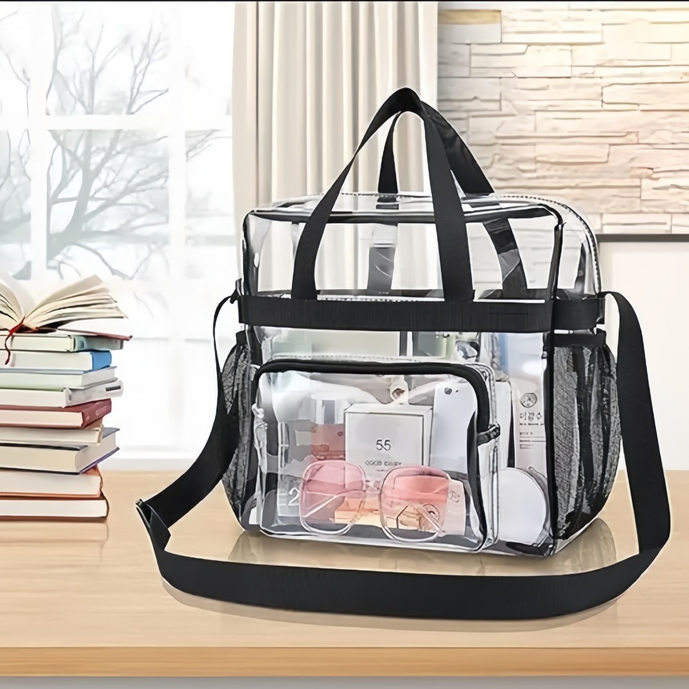 Clear Tote Bag Heavy Duty Plas - Women Bags Daily Use recension och pris