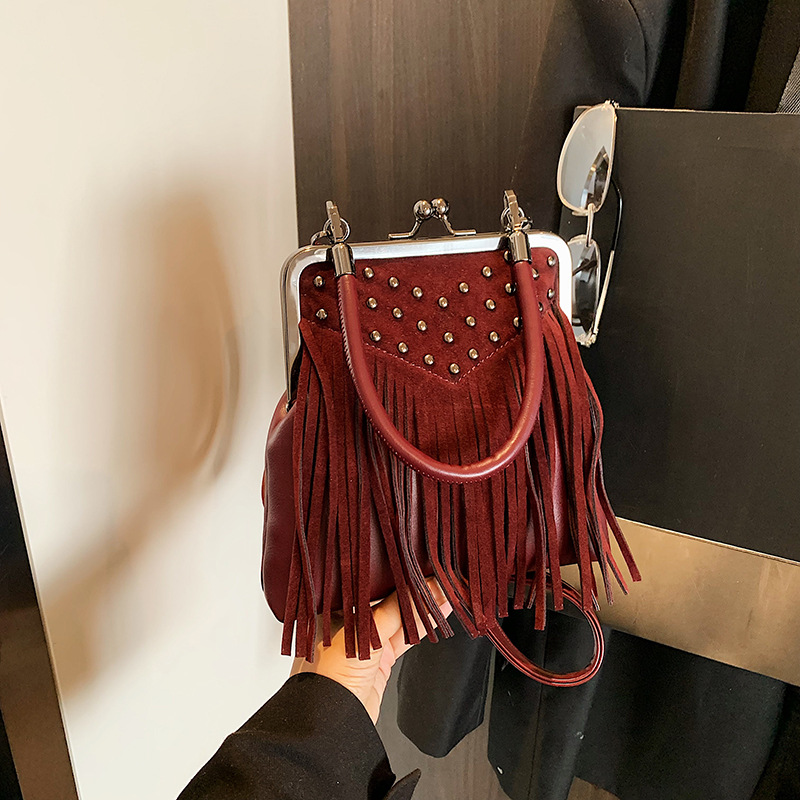 Women's Fashion Rivet Handheld - Women'S Bags New Collection recension och pris