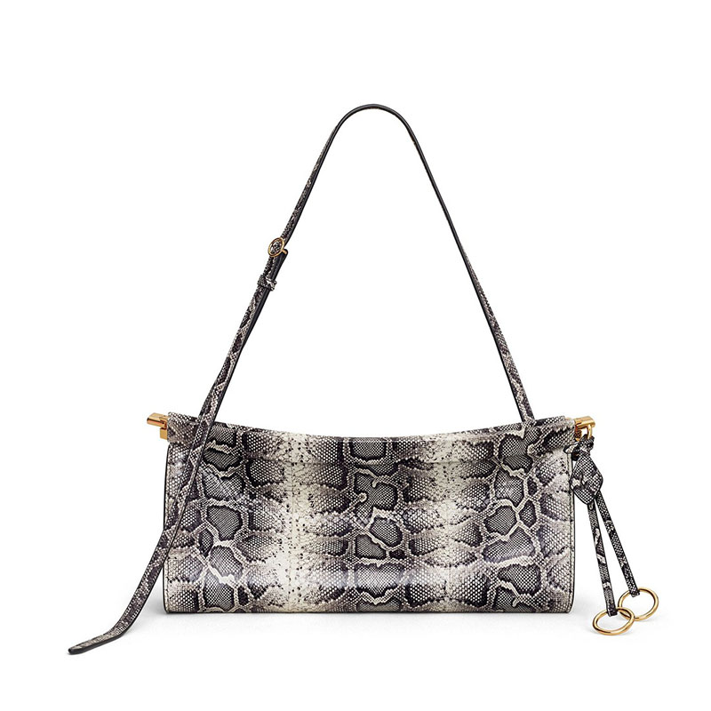 Luxury Serpentine Shoulder Bag - Half Moon Crescent recension och pris
