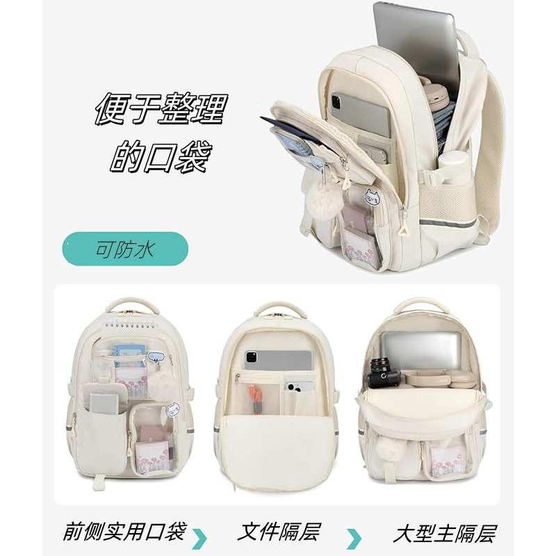 Teenage Youth Backpacks Lightw - Women Bags Price recension och pris