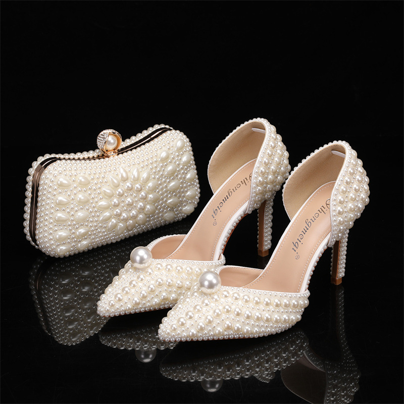 Bag and Shoe Set for Women Pea - Women Bags Designer recension och pris