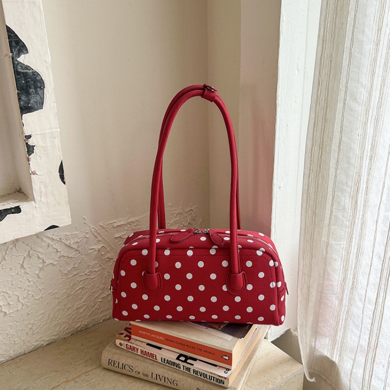 2026 New Polka Dot Mini Boston - Women Bags 2026 recension och pris
