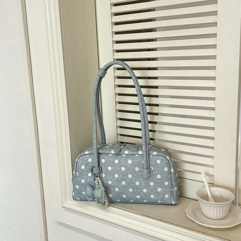 2026 New Polka Dot Mini Boston - Women Bags 2026 recension och pris