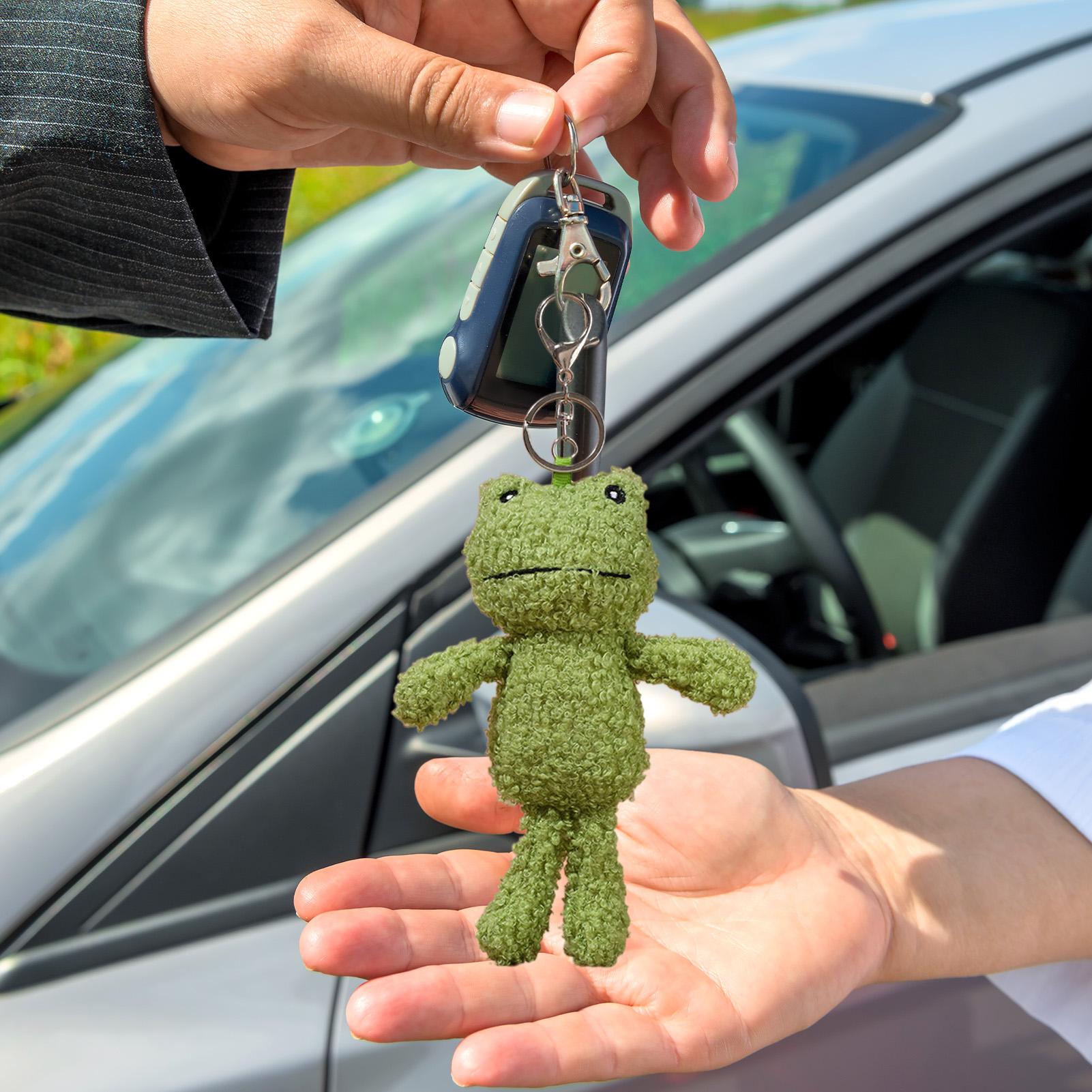 Plush Frog Keychain Bag Charm  - Women'S Bags New Collection recension och pris