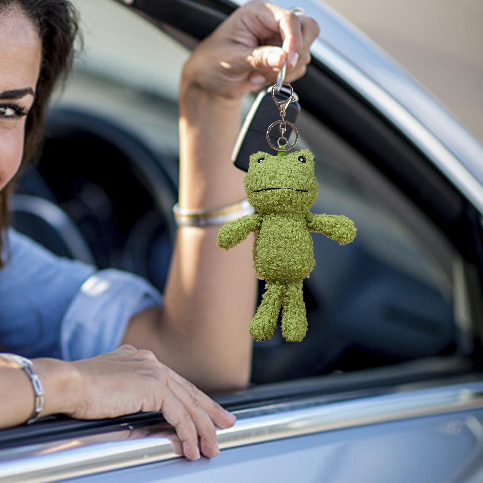 Plush Frog Keychain Bag Charm  - Women'S Bags New Collection recension och pris