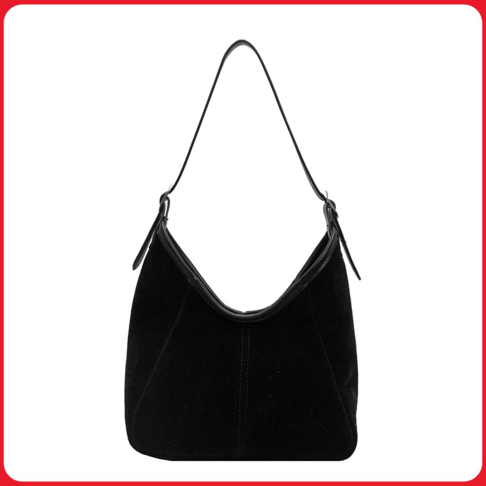 Women PU Trendy Underarm Bag L - Hobo Bag Slouchy recension och pris