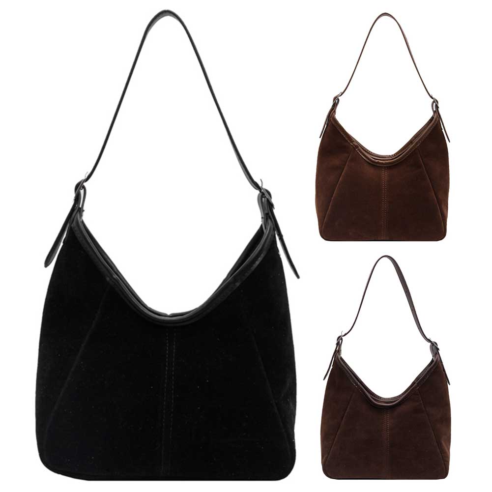 Women PU Trendy Underarm Bag L - Hobo Bag Slouchy recension och pris
