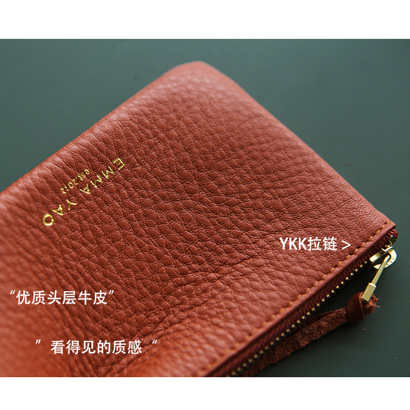 Emma YAO women's leather walle - Women Bags Price recension och pris
