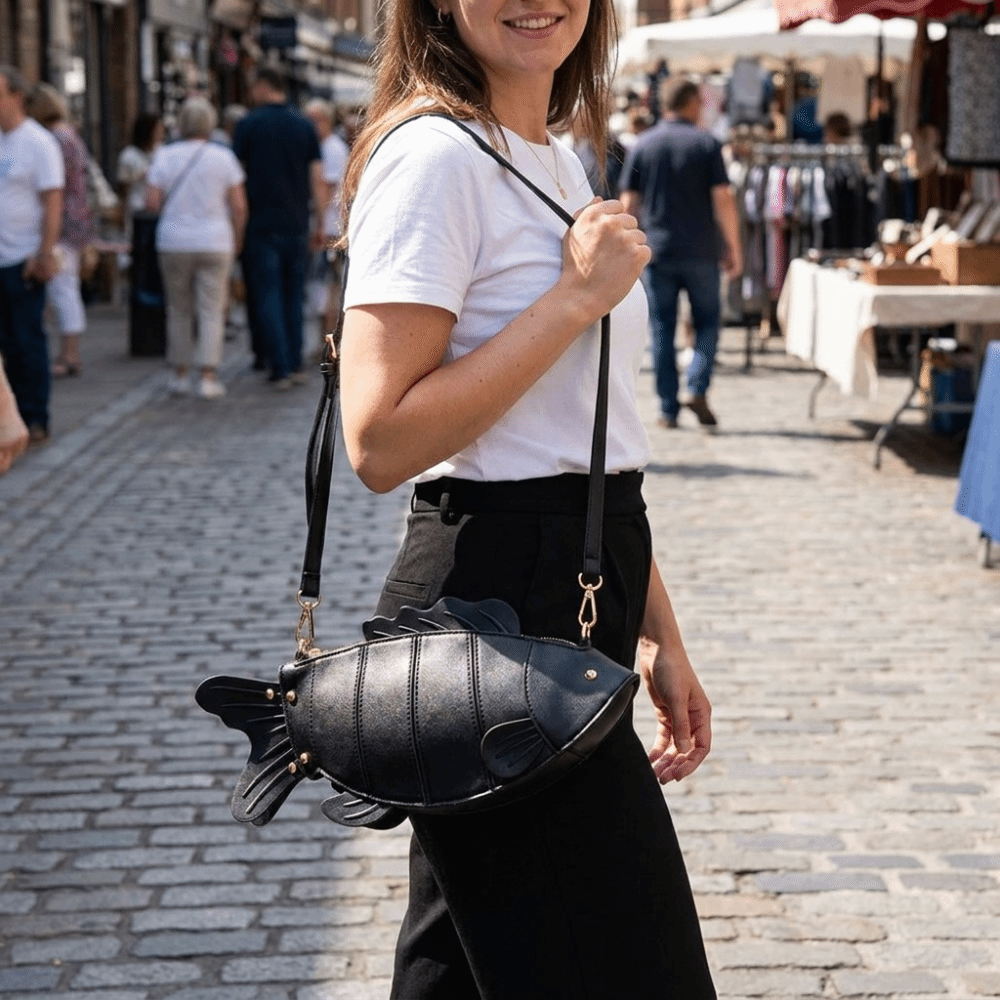 Creative Simulation Fish Shape - Hobo Bag Slouchy recension och pris