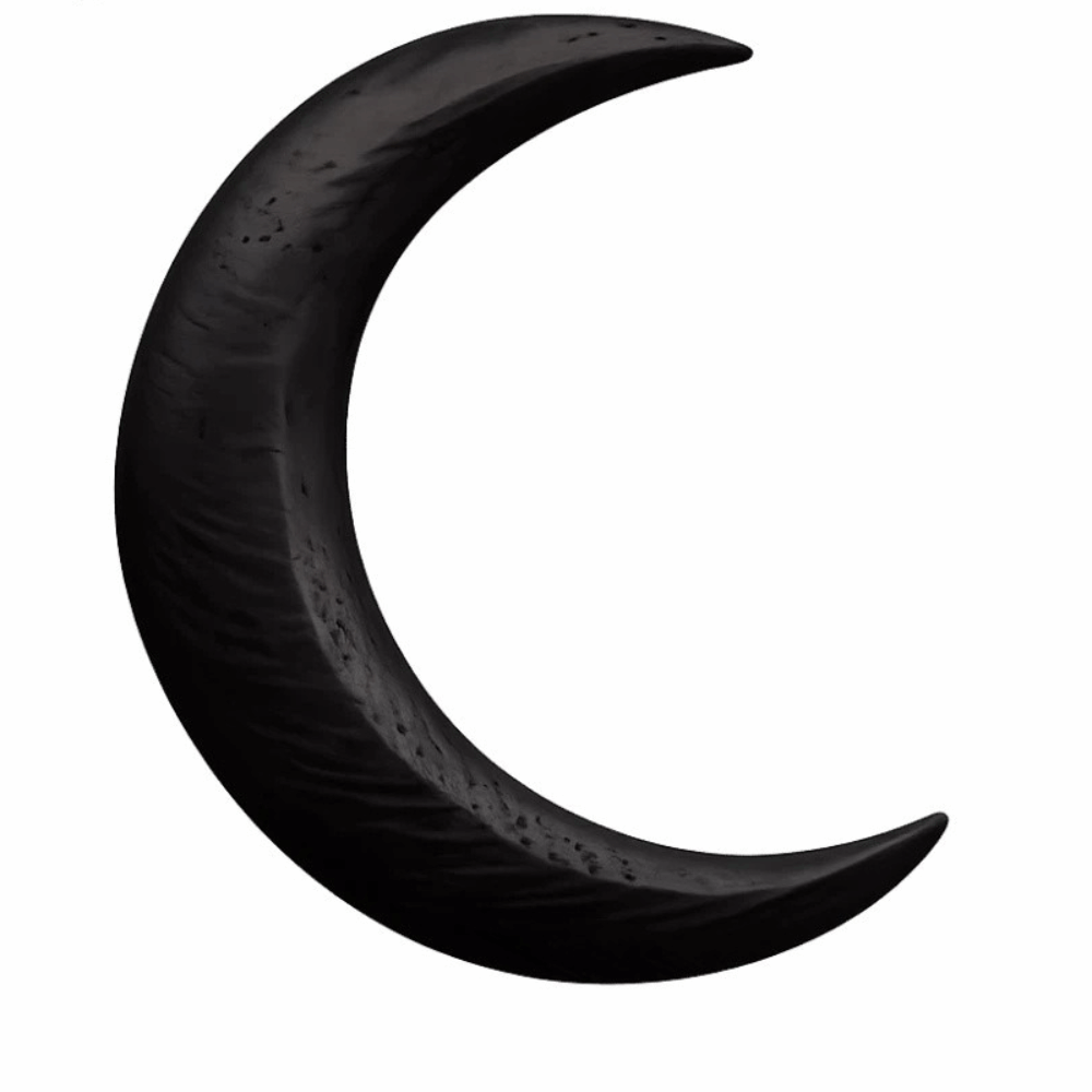 Elegant Crescent Hair Fork Han - Half Moon Crescent recension och pris