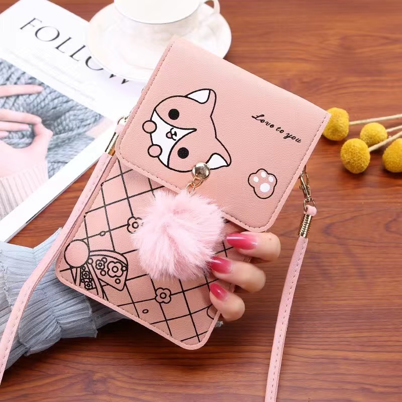 Cute Cartoon Pattern Touch-Scr - Women Bags Daily Use recension och pris