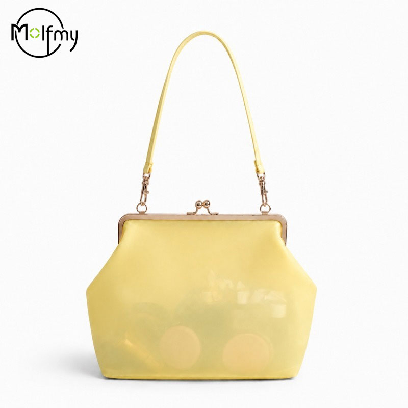 Clear PVC Waterproof Jelly Bag - Hobo Bag Slouchy recension och pris