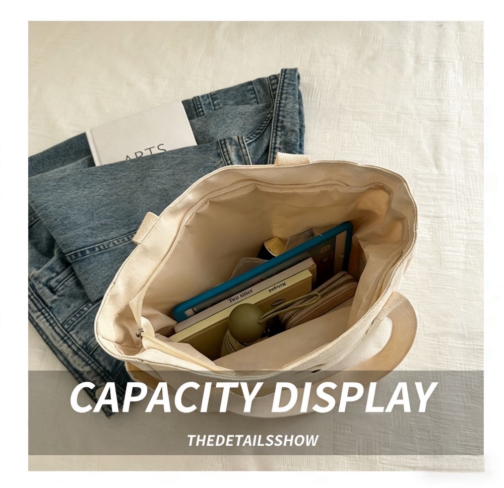 Homefish Capacity Canvas Tote  - Women Bags Sale recension och pris