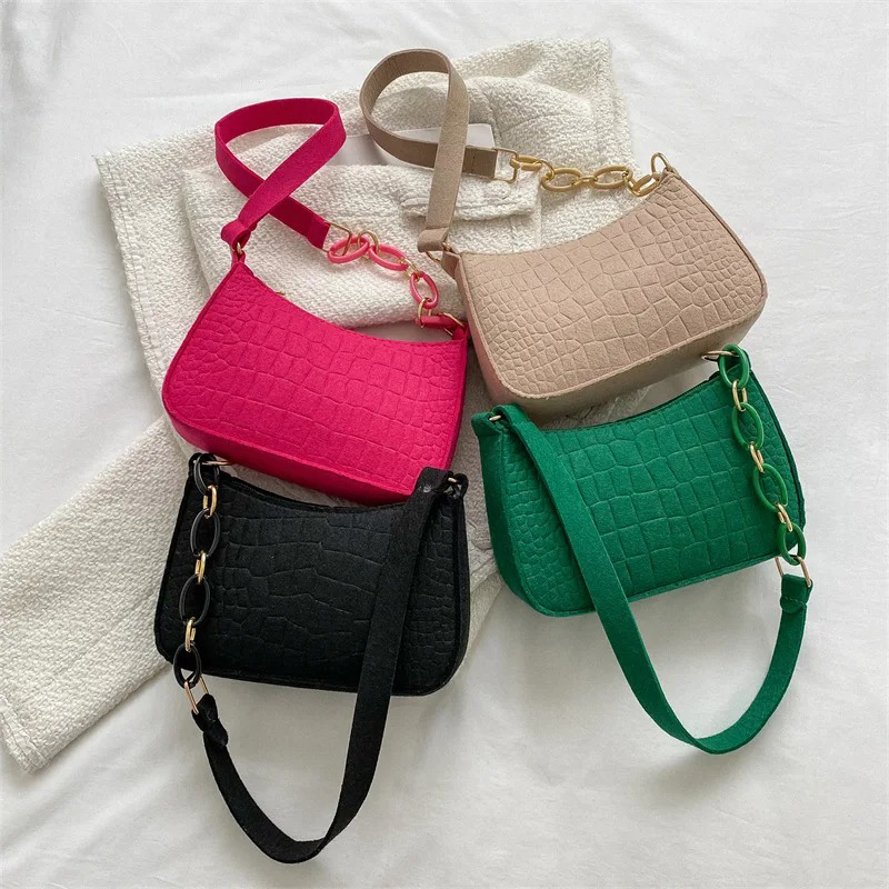Fashion Ladies Handbag Under C - Half Moon Crescent recension och pris