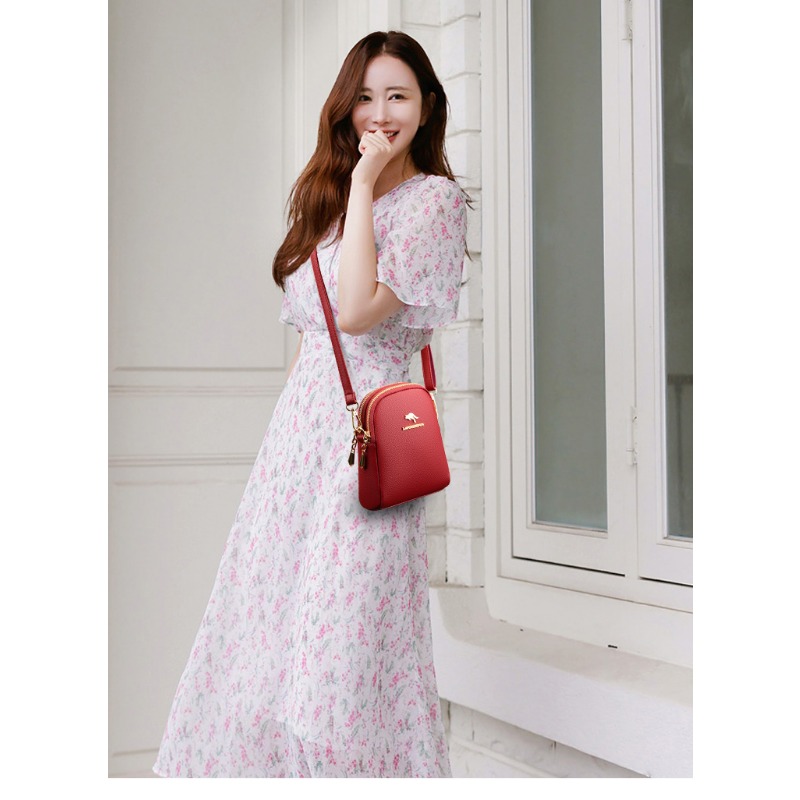 Fashion Solid Color Zipper Ver - Women Bags Sale recension och pris