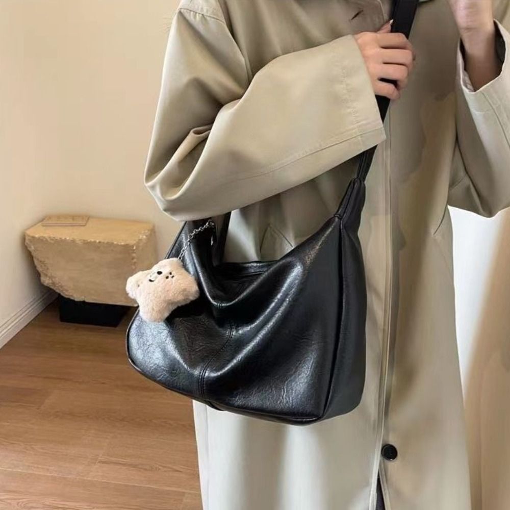 Designer Slouchy Shoulder Bag  - Hobo Bag Slouchy recension och pris